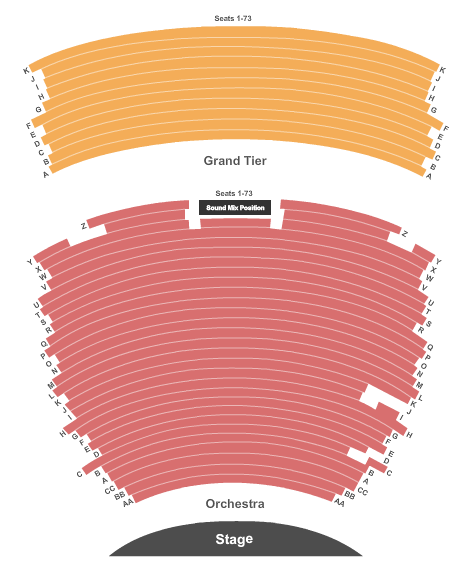 Wharton Center Book of Mormon Seating Chart